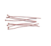 Copper 20 Gauge Brass Ball Pins For Jewellery Making , BPP-026